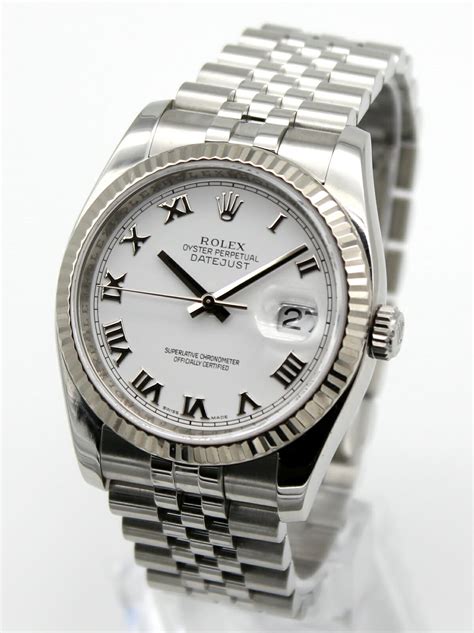 datejust rolex white